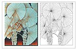 艺术玻璃刻绘图