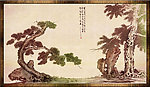 精品框装仿古山水国画