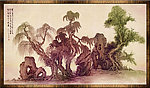 精品框装仿古山水国画