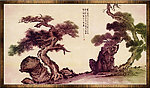 精品框装仿古山水国画