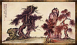 精品框装仿古山水国画