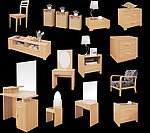 各种实木家具