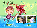 儿童摄影模板