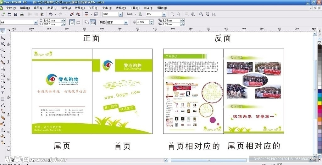 企业彩页