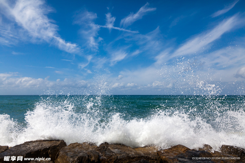 海浪 浪花