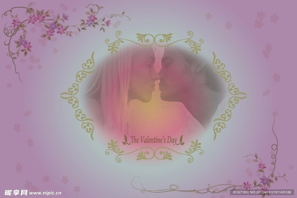 情人节 外包装 海报 模板