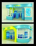 儿童卡通玩具服饰店效果图