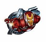 钢铁侠 IronMan电影独立动态造型连标织
