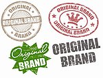 怀旧印章标签邮戳