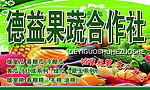 果蔬合作社招牌