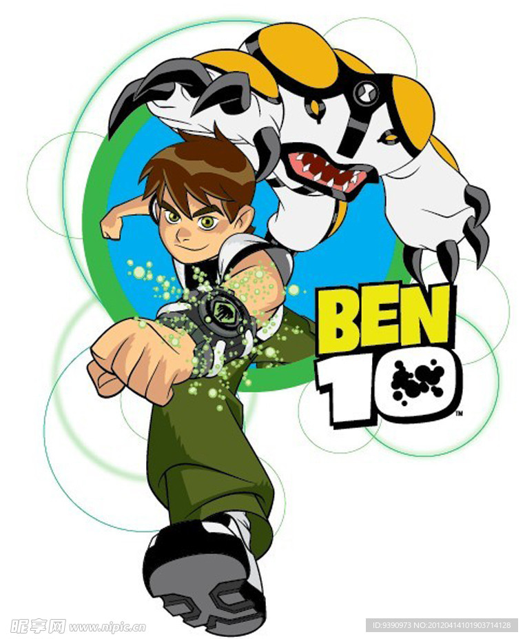 BEN10卡通图案