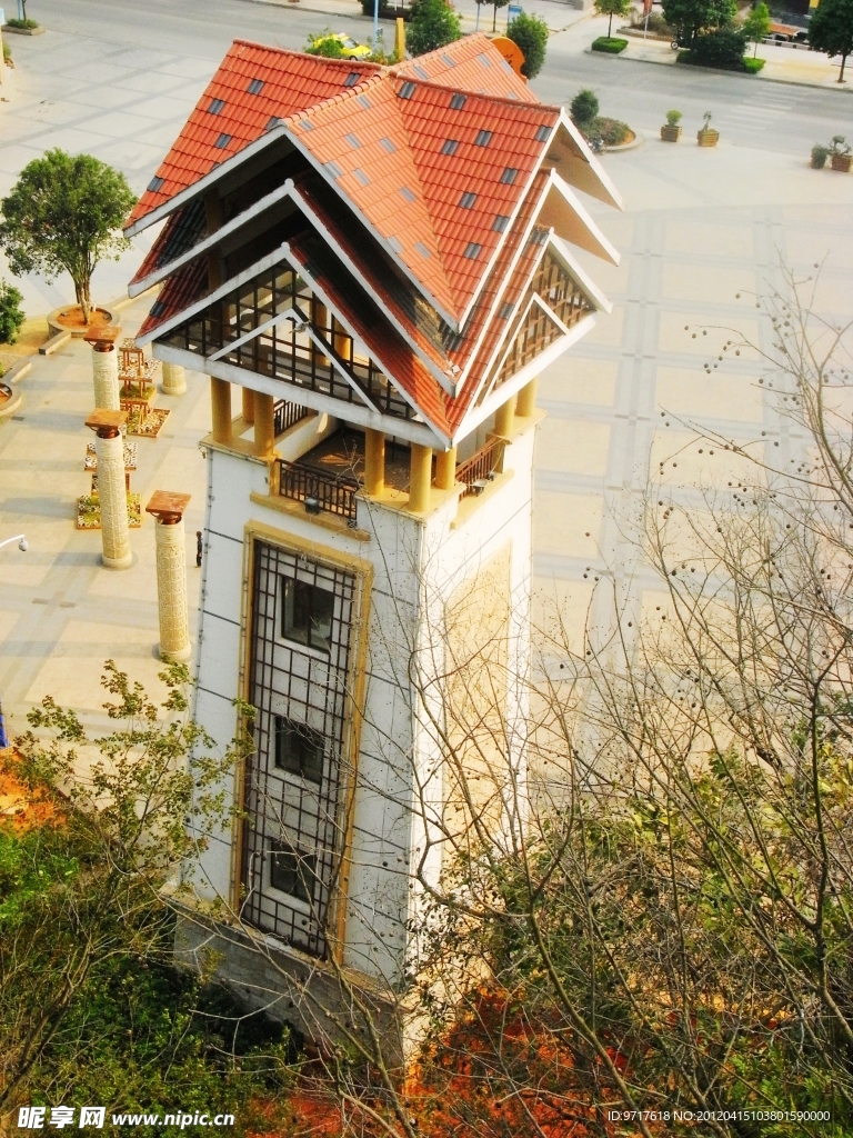 砚山墨山公园建筑