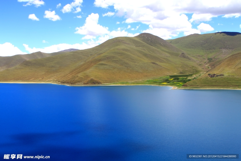 羊卓雍湖水景
