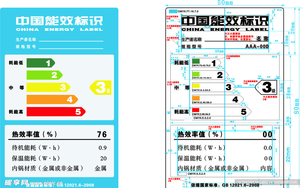 变压器能效标识图片