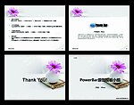 花朵摄影 PPT 模板