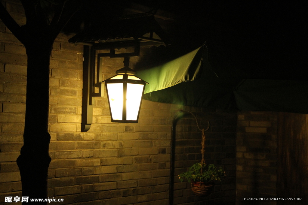 夜景小品