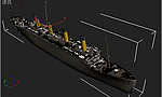 泰坦尼克号3d模型