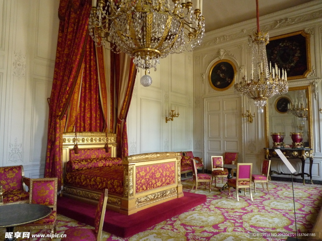 凡尔赛宫殿 卧室