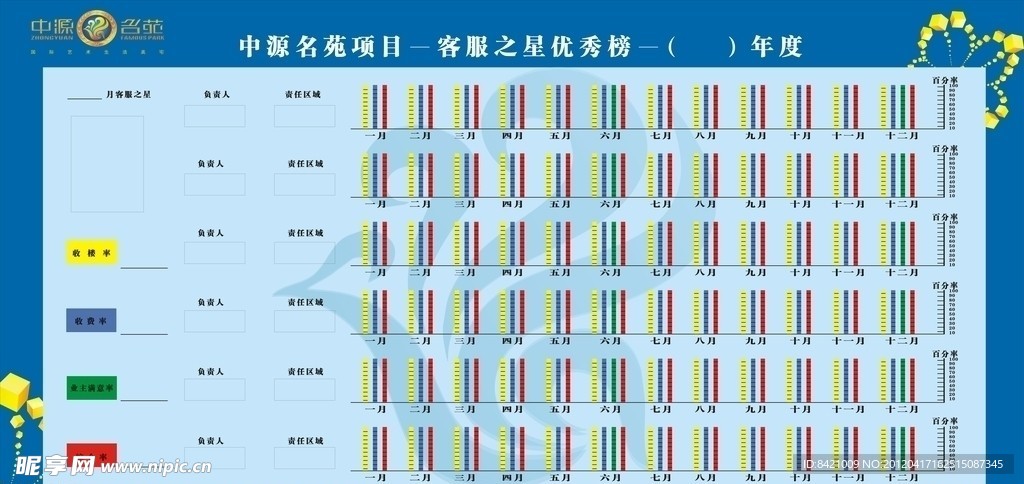 公告栏 年度表 标志 客服