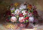 花卉油画