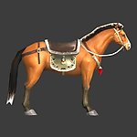 坐骑3D模型马