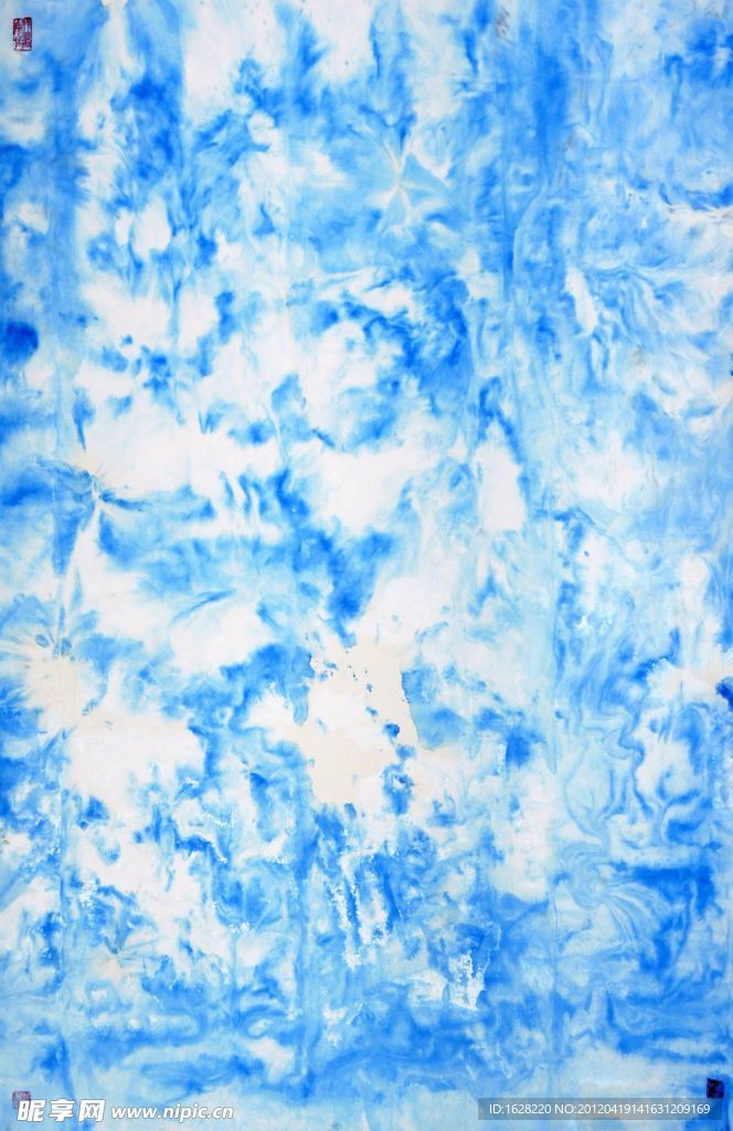 现代抽象装饰画素材