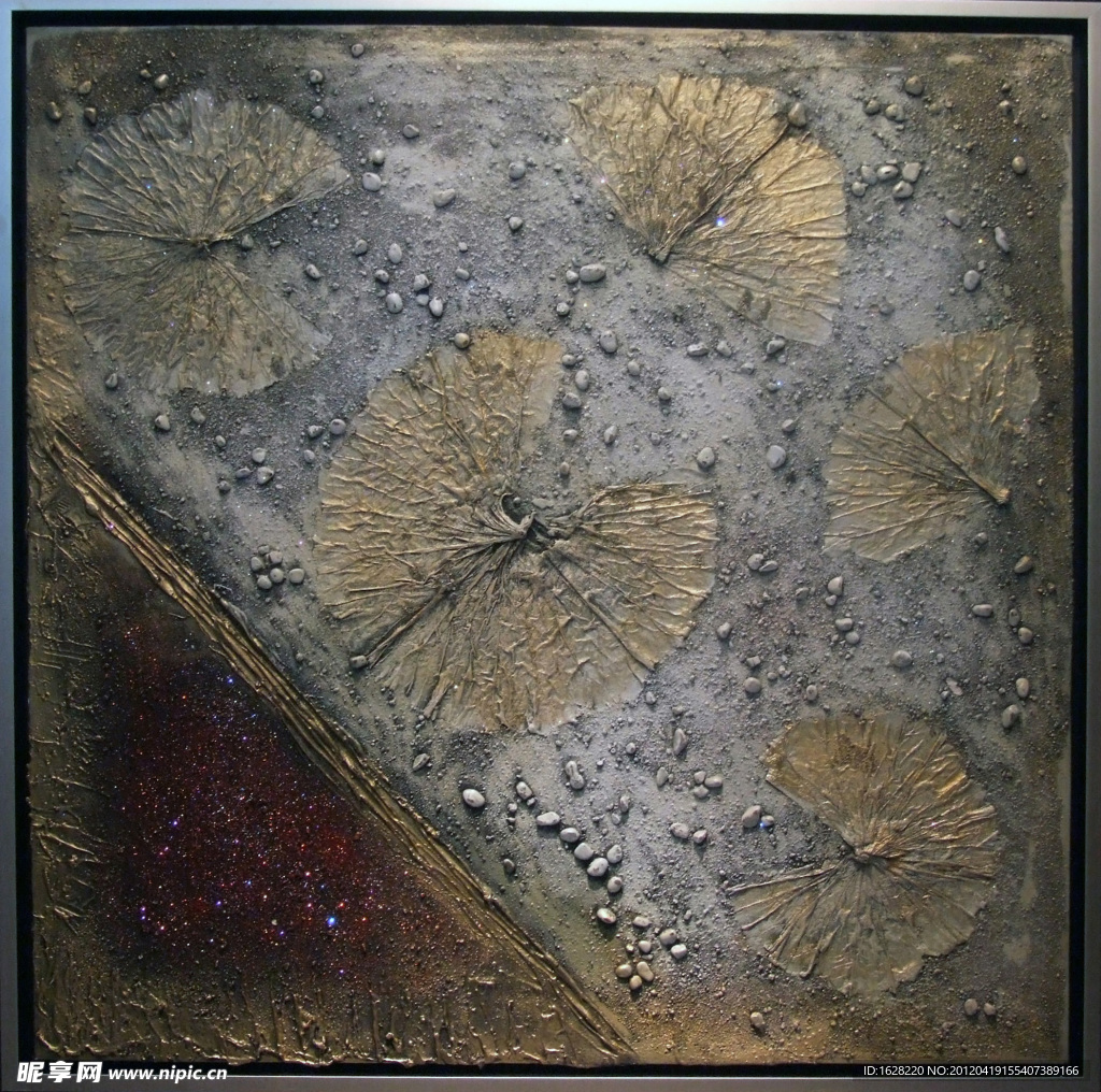 现代抽象装饰画素材