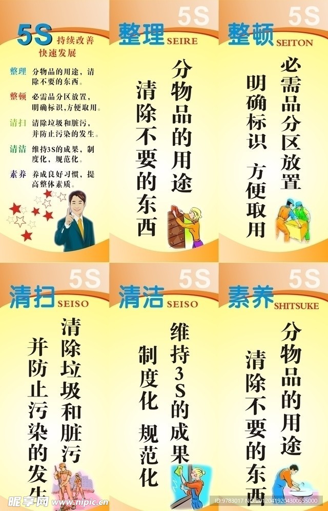 5S标语
