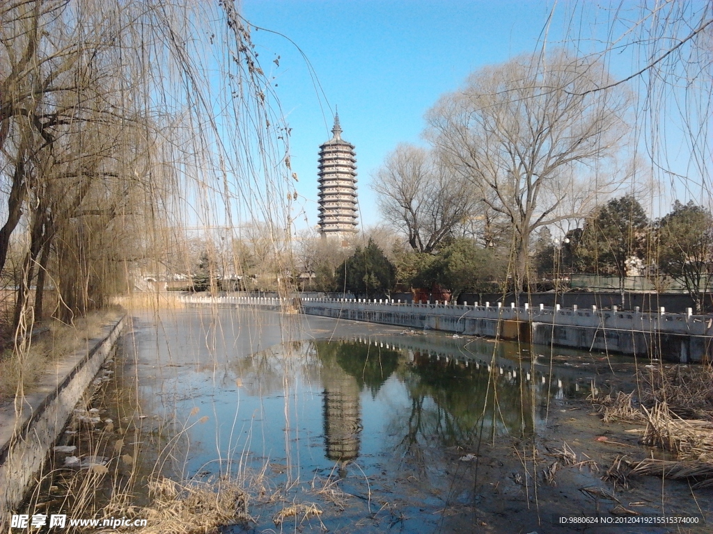 通州舍利塔 全景