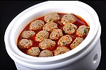 香菜牛肉丸