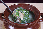 蚌肉桑叶粥