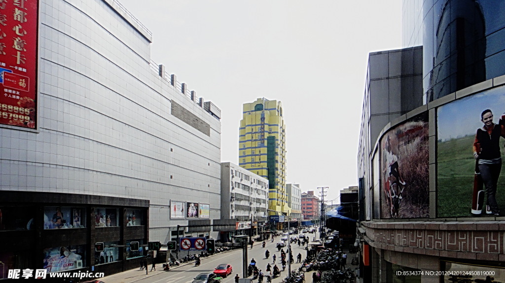 南村的街道