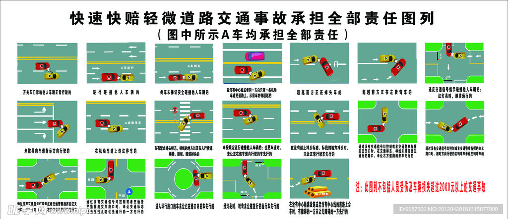 交通快速理赔宣传橱窗