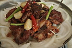 锅仔焖羊排