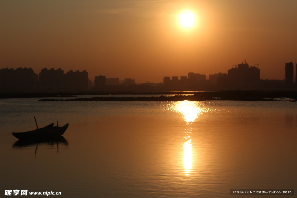 夕阳西下