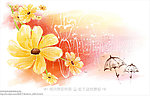 手绘花卉