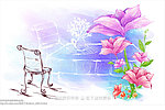 梦幻花卉