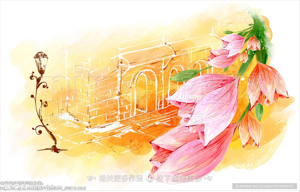 梦幻花卉