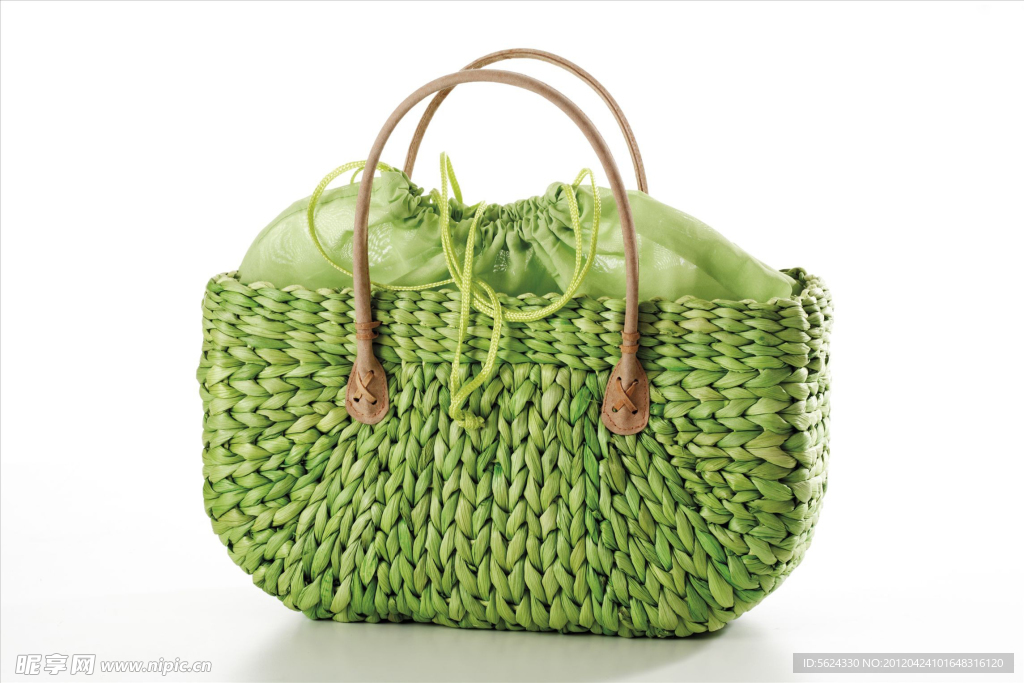 绿色 购物袋
