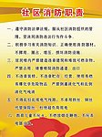 社区消防职责