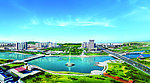 威海文登东部新城区鸟瞰