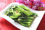 生炒菜心