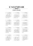 2013年日历