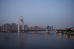 夕阳城市风景