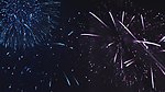 高清炫彩烟花素材
