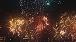 高清炫彩烟花素材