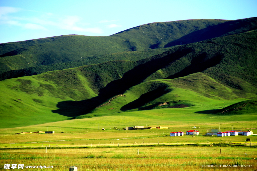 高原美景