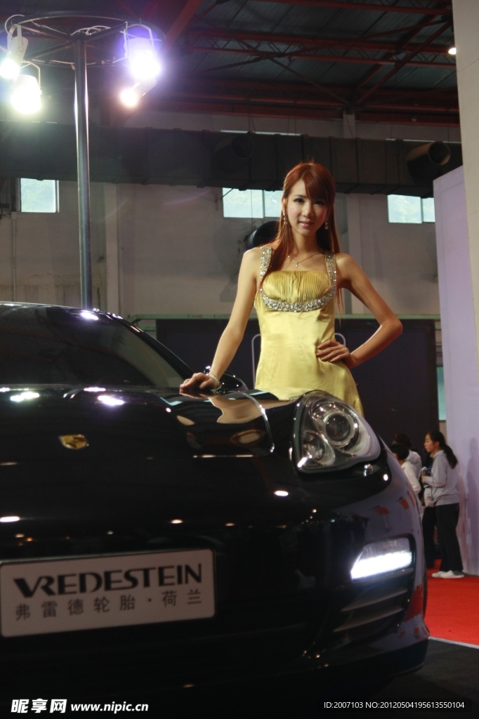 车模美女