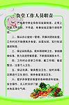 食堂人员管理制度食堂管理制度