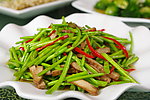 香干炒茼蒿